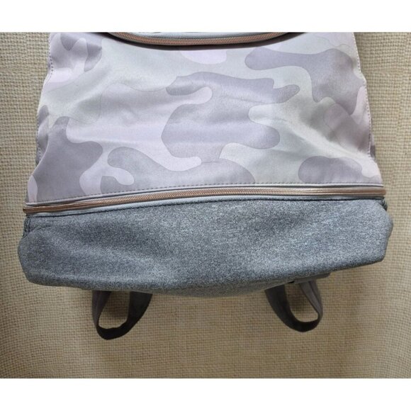 STELLA & DOT Blush Camo Camouflage “Crush It” Backpack Clean 2 Compartment - Picture 5 of 11